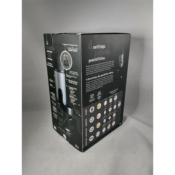 Blue Yeti USB Microphone for Recording Streaming Gaming Podcasting on PC - Picture 2 of 16